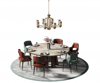 New Chinese Style Dining Table And Chairs-ID:776150948