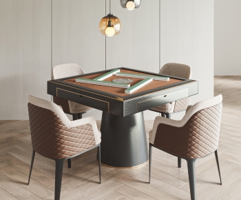 Modern Mahjong Tables And Chairs-ID:865772966