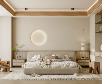 Wabi-sabi Style Modern Bedroom-ID:116269671