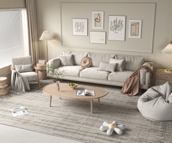 Nordic Style A Living Room-ID:561975967