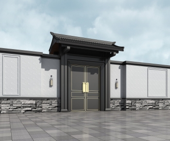 New Chinese Style Building Component-ID:335534107