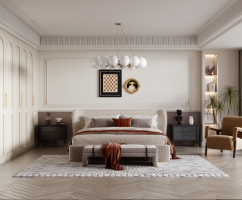 French Style Bedroom-ID:385396962
