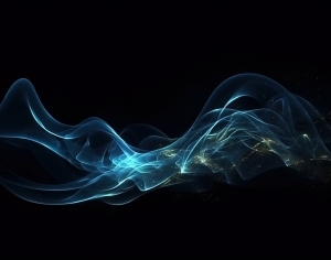 科技感流动粒子烟雾艺术壁纸-ID:5698911