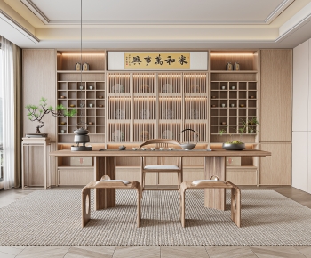 New Chinese Style Tea House-ID:389250048