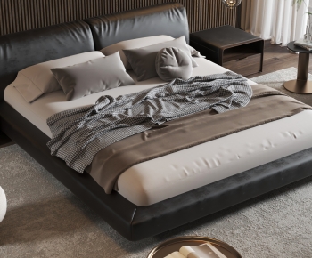 Modern Double Bed-ID:167500022