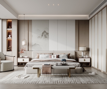 New Chinese Style Bedroom-ID:774815081