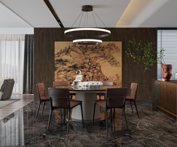 New Chinese Style Dining Room-ID:415987013