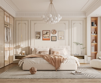 French Style Bedroom-ID:482301008