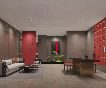 New Chinese Style Reception Room-ID:310973885