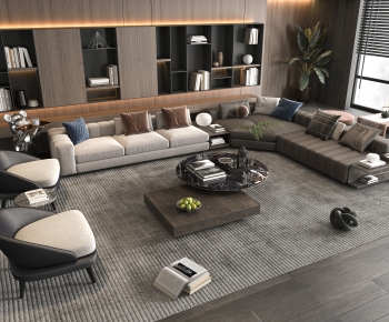 Modern Sofa Combination-ID:454330424