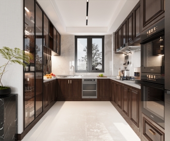 New Chinese Style Open Kitchen-ID:965004921