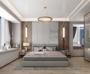 New Chinese Style Bedroom-ID:578066112