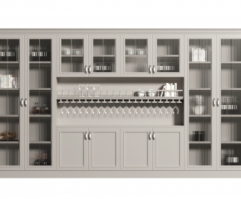 American Style Wine Cabinet-ID:475016129