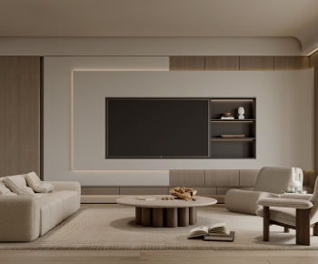 Modern A Living Room-ID:760550021