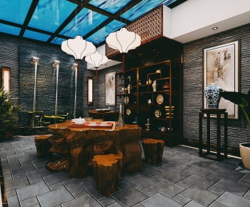 Chinese Style Tea House-ID:952348955