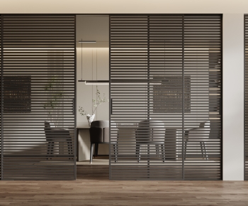 Modern Glass Screen Partition-ID:491547119