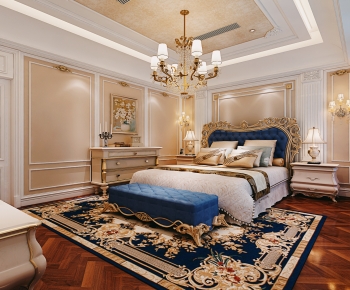 French Style Bedroom-ID:605278021