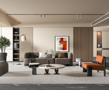 Modern A Living Room-ID:467075118