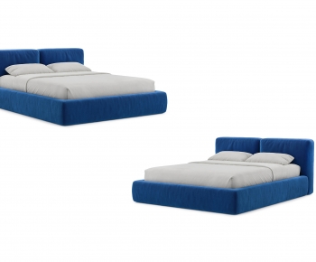 Modern Double Bed-ID:341429726