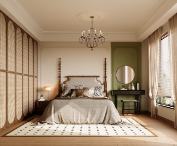 French Style Bedroom-ID:132751942