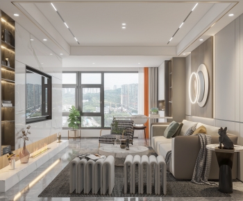 Modern A Living Room-ID:206770976