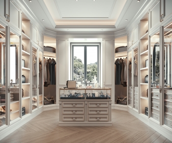 Simple European Style Clothes Storage Area-ID:248023993