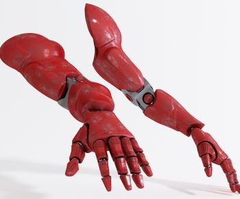 现代虚拟人物机械手臂-ID:919656044
