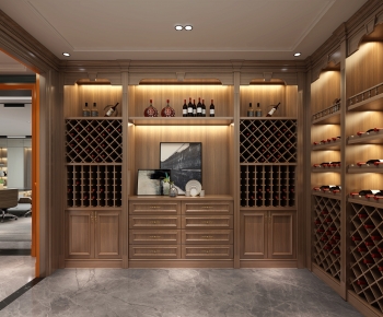 American Style Wine Cellar/Wine Tasting Room-ID:531690142