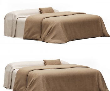 Modern Double Bed-ID:845397003