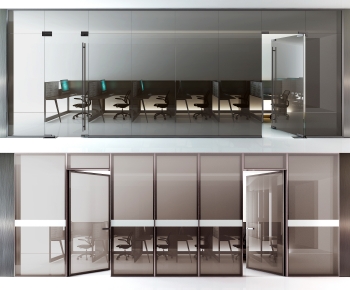 Modern Glass Screen Partition-ID:122545009