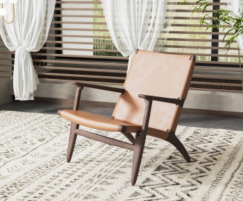 Simple European Style Lounge Chair-ID:646198035