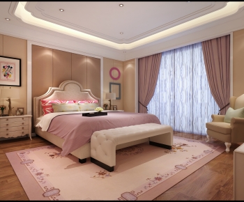 American Style Girl's Room Daughter's Room-ID:456451898