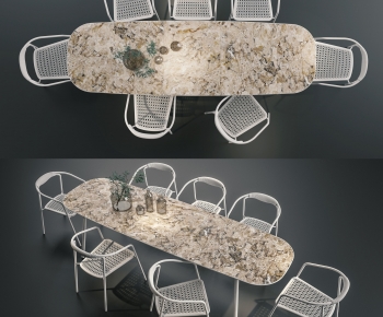 Modern Dining Table And Chairs-ID:659920938