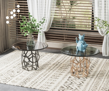 Simple European Style Side Table/corner Table-ID:343913083