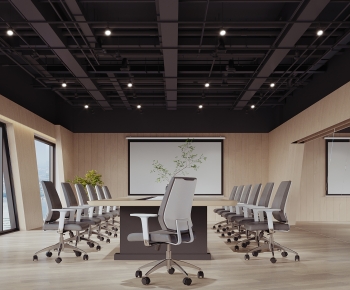 Industrial Style Meeting Room-ID:234280111