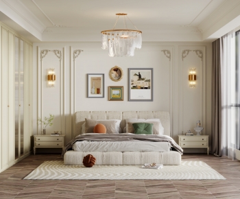 French Style Bedroom-ID:834975968