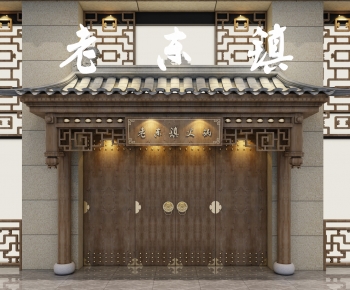 Chinese Style Facade Element-ID:207117087
