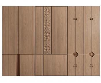 New Chinese Style Door Panel-ID:661389117