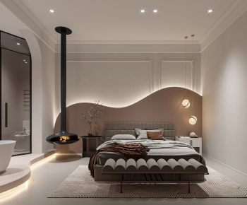 French Style Bedroom-ID:698808916