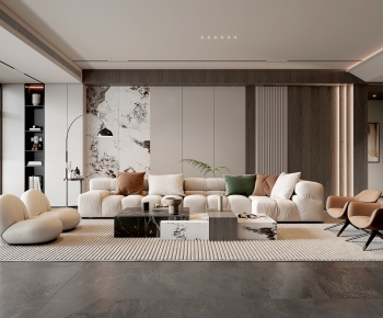 Modern A Living Room-ID:123049978