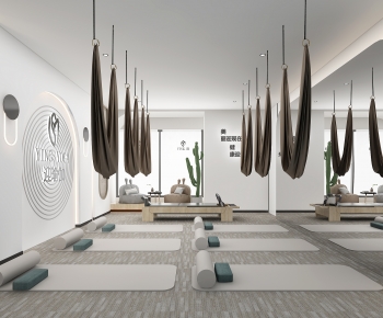 Modern Yoga Room-ID:784904003