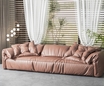 Simple European Style Multi Person Sofa-ID:718015913