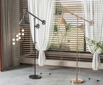 Simple European Style Floor Lamp-ID:492362029