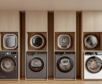 Modern Laundry Cabinet-ID:568559895