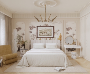 Modern French Style Bedroom-ID:831248043