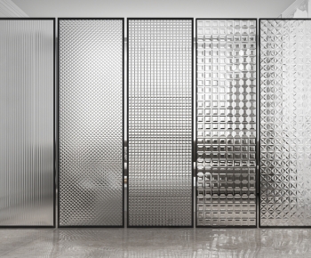 Modern Glass Screen Partition-ID:446177013