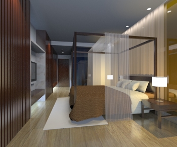 New Chinese Style Bedroom-ID:317200904