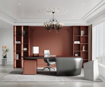 French Style Manager's Office-ID:467166905
