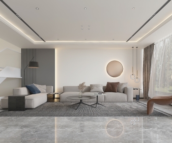 Modern A Living Room-ID:900672919