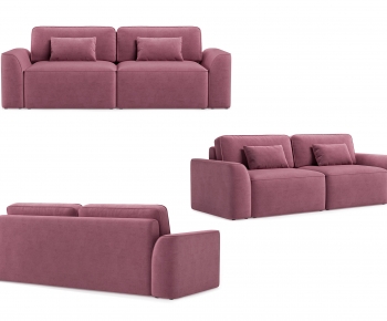 Nordic Style Three-seat Sofa-ID:475745924